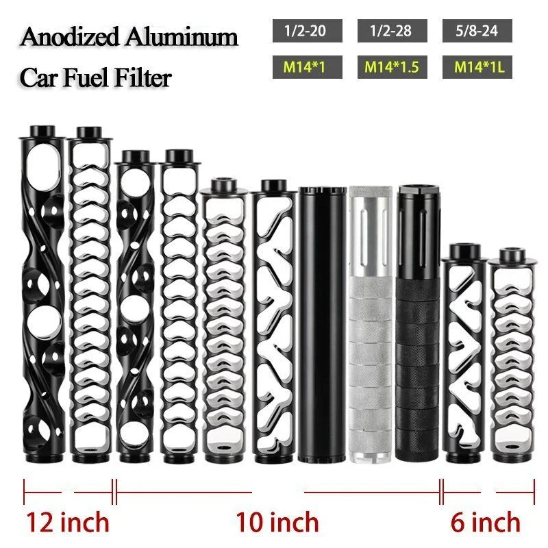 THE NAPA FUEL FILTER AS A MUFFLER OR SILENCER FOR VEHICLES