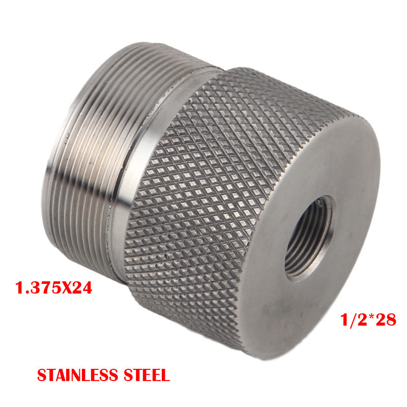 10 inch Stainless Steel Fuel Filter 1/2-28 and 5/8-24 Modular Solvent Trap 1.375x24 MST Kit 1.58'' OD + DRILL JIG FIXTURE GUIDE