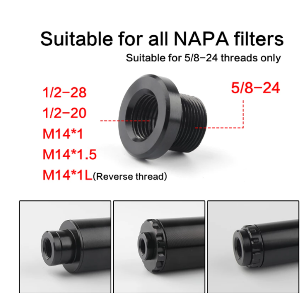Barrel Thread Adapter for Barrel, 5/8
