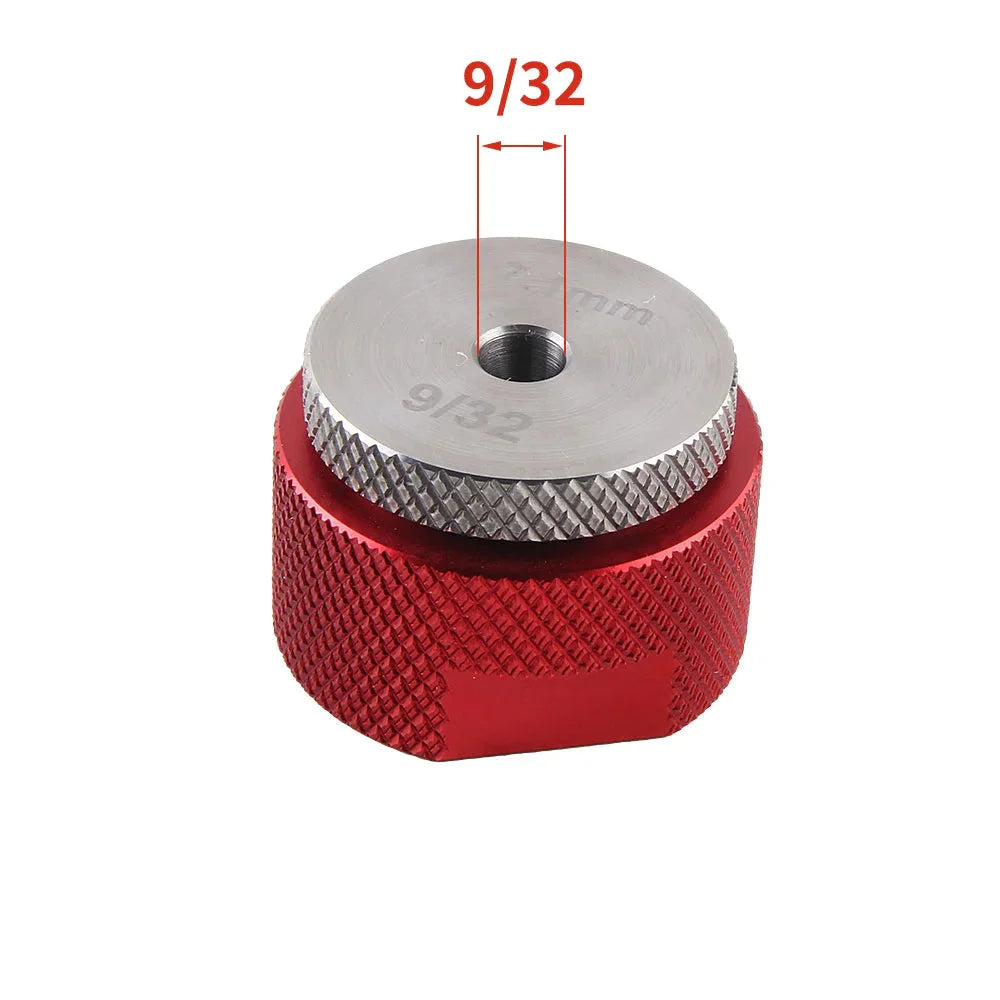 CAR SCREW KIT 10''L 1.58''OD ALUMINUM 7075 MODULAR SOLVENT TRAP 1/2-28 OR 5/8X24 + DRILL JIG 1.375X24  FIXTURE GUIDE